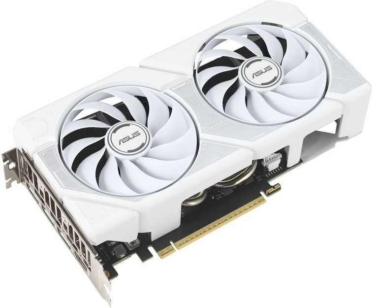 Vaizdo plokštė Asus Dual GeForce RTX 5060 TI Baltas OC 8GB GDDR7 DLSS4 (DUAL-RTX5060TI-O8G-Baltas)