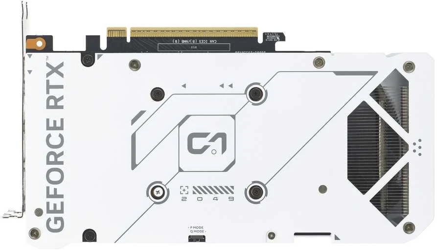 Vaizdo plokštė Asus Dual GeForce RTX 5060 TI Baltas OC 8GB GDDR7 DLSS4 (DUAL-RTX5060TI-O8G-Baltas)
