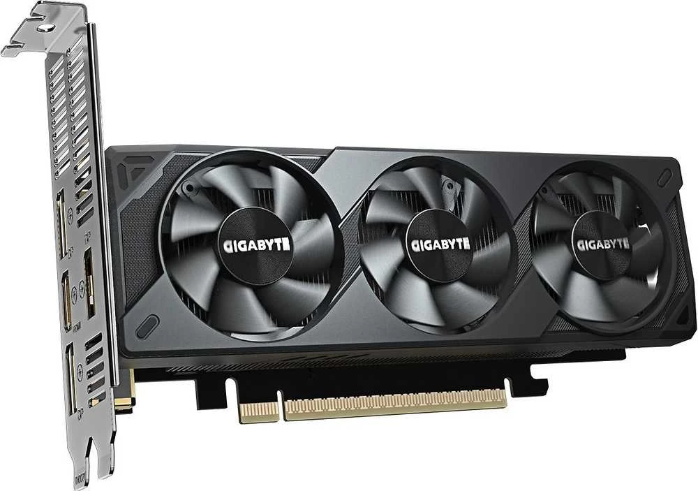 Vaizdo plokštė GIGABYTE GeForce RTX 5060 OC Low Profile 8G Grafikos plokštė - 8GB GDDR7, 128bit, PCI-E 5.0, 2512 MHz Core Clock, 3 x DisplayPort, 1 x HDMI, GV-N5060OC-8GL