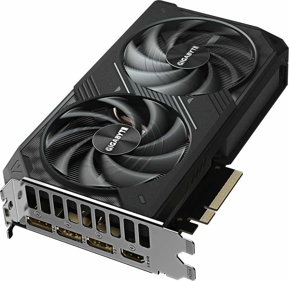 Vaizdo plokštė GIGABYTE GeForce RTX 5060 Ti WINDFORCE OC 8G Grafikos plokštė - 8GB GDDR7, 128bit, PCI-E 5.0, 2587MHz Core Clock, 3 x DisplayPort, 1 x HDMI, GV-N506TWF2OC-8GD