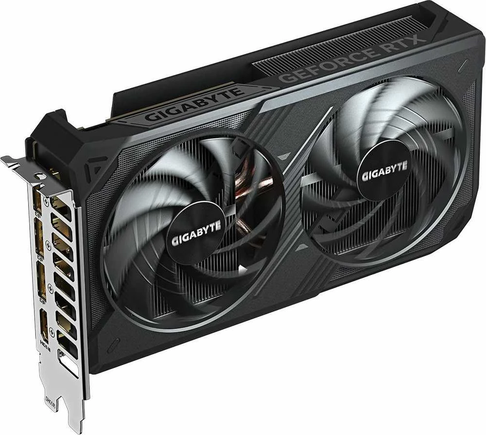 Vaizdo plokštė GIGABYTE GeForce RTX 5060 Ti WINDFORCE OC 8G Grafikos plokštė - 8GB GDDR7, 128bit, PCI-E 5.0, 2587MHz Core Clock, 3 x DisplayPort, 1 x HDMI, GV-N506TWF2OC-8GD