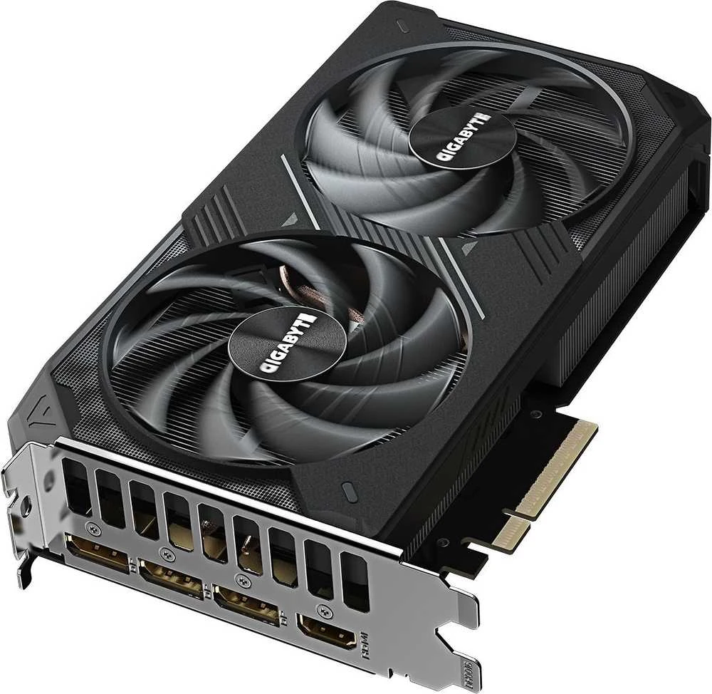Vaizdo plokštė „Gigabyte GeForce RTX 5060 Ti WINDFORCE OC 16G“ | NVIDIA | 16 GB | „GeForce RTX 5060 Ti“ | GDDR7 | HDMI jungčių kiekis: 1 | PCI-E 5.0