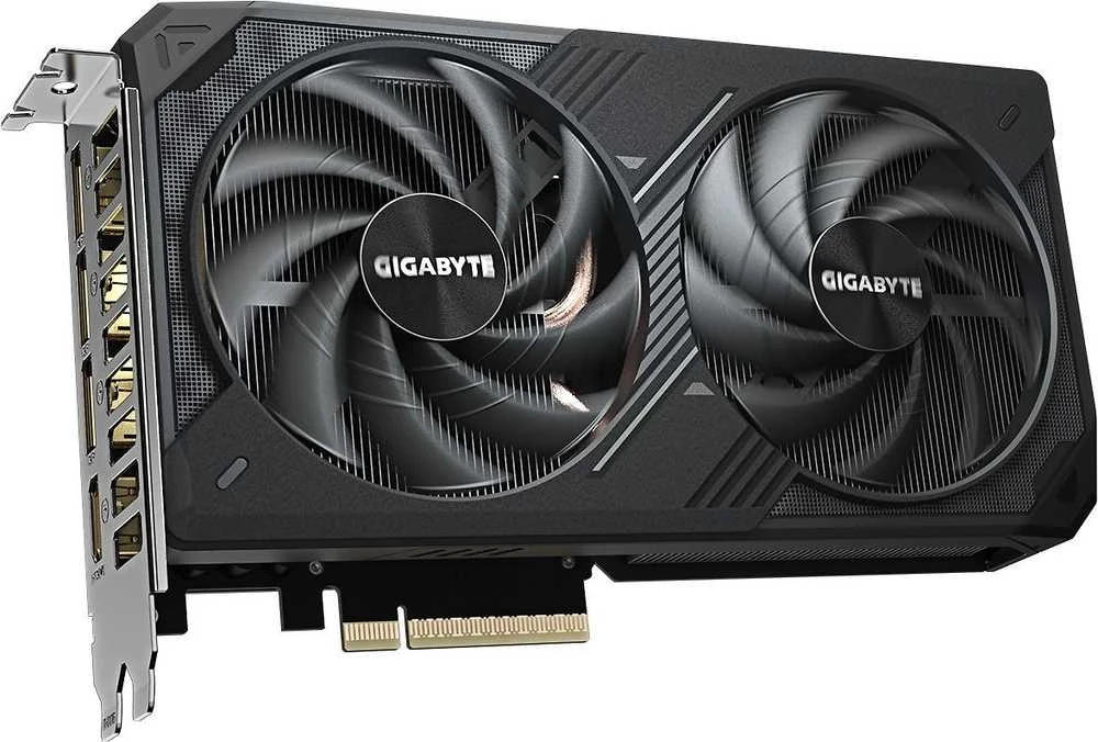 Vaizdo plokštė „Gigabyte GeForce RTX 5060 Ti WINDFORCE OC 16G“ | NVIDIA | 16 GB | „GeForce RTX 5060 Ti“ | GDDR7 | HDMI jungčių kiekis: 1 | PCI-E 5.0
