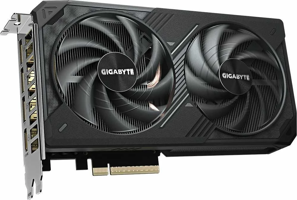 Vaizdo plokštė GIGABYTE GeForce RTX 5060 Ti WINDFORCE OC 8G Grafikos plokštė - 8GB GDDR7, 128bit, PCI-E 5.0, 2587MHz Core Clock, 3 x DisplayPort, 1 x HDMI, GV-N506TWF2OC-8GD