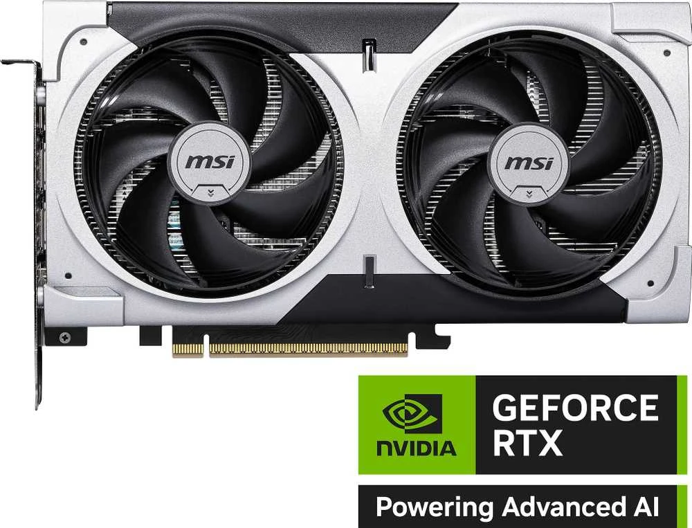 Vaizdo plokštė MSI GeForce RTX 5060 Ti 8 GB VENTUS 2X OC PLUS