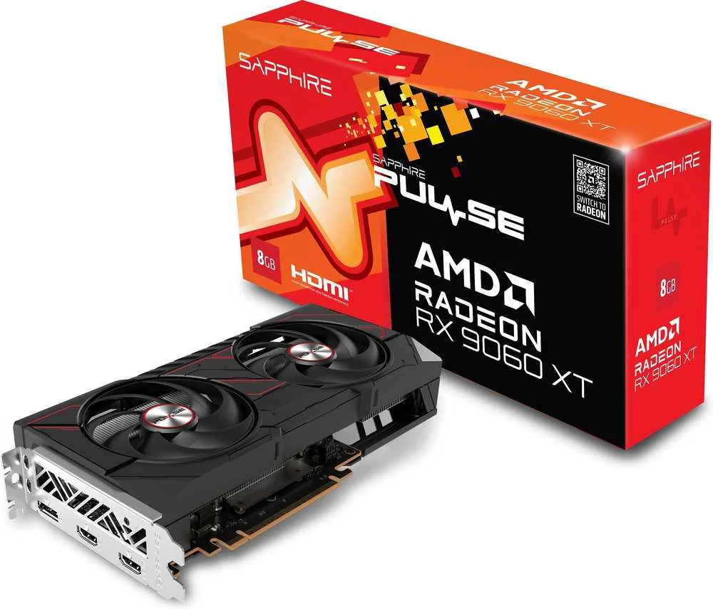 Vaizdo plokštė SAPPHIRE RX 9060 XT GAMING 8GB