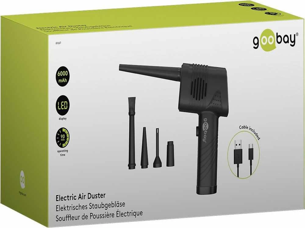 Valiklis Goobay elektrinis dulkių pūstuvas