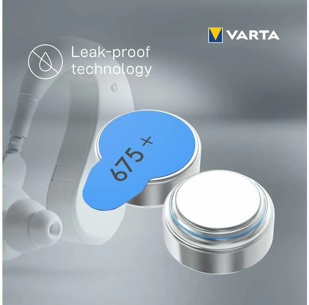Elementai klausos aparatams Varta 675