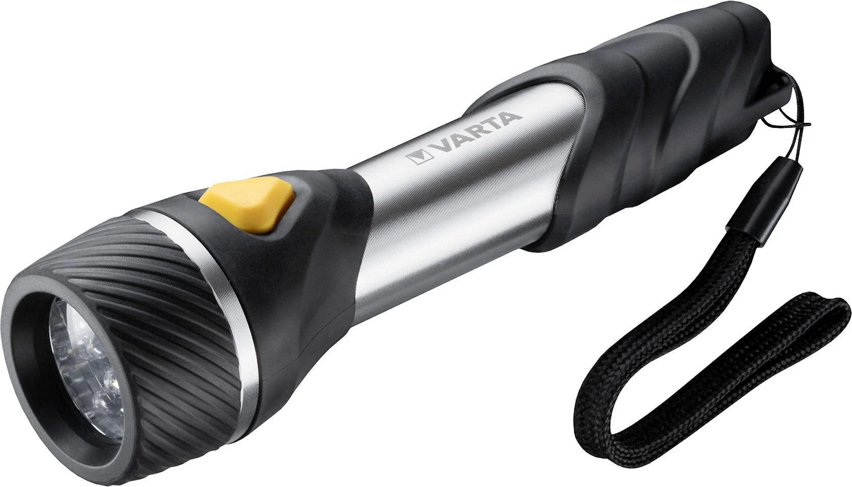 Varta Day Light Multi LED F20 Rankinis žibintuvėlis Juoda, Sidabras, Geltona