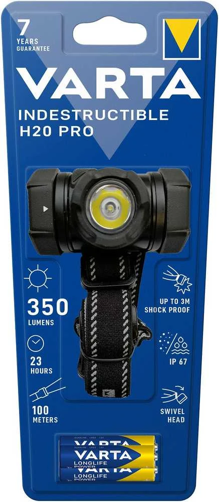 Žibintuvėlis INDESTRUCTIBLE H20 PRO VARTA