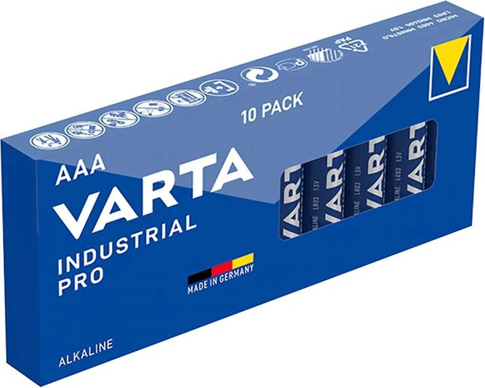 Varta Industrial LR03 Vienkartinė baterija AAA Šarminis