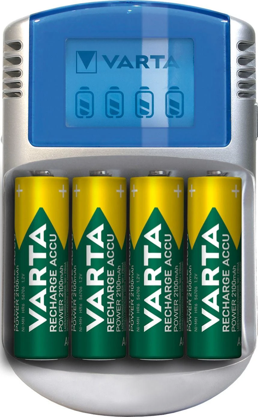 Elementų kroviklis VARTA Power LCD