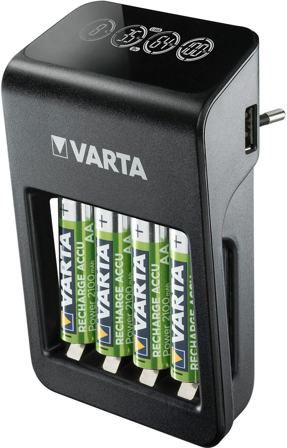 Blow VARTA LCD PLUG+4xAA 2100mAh įkroviklis