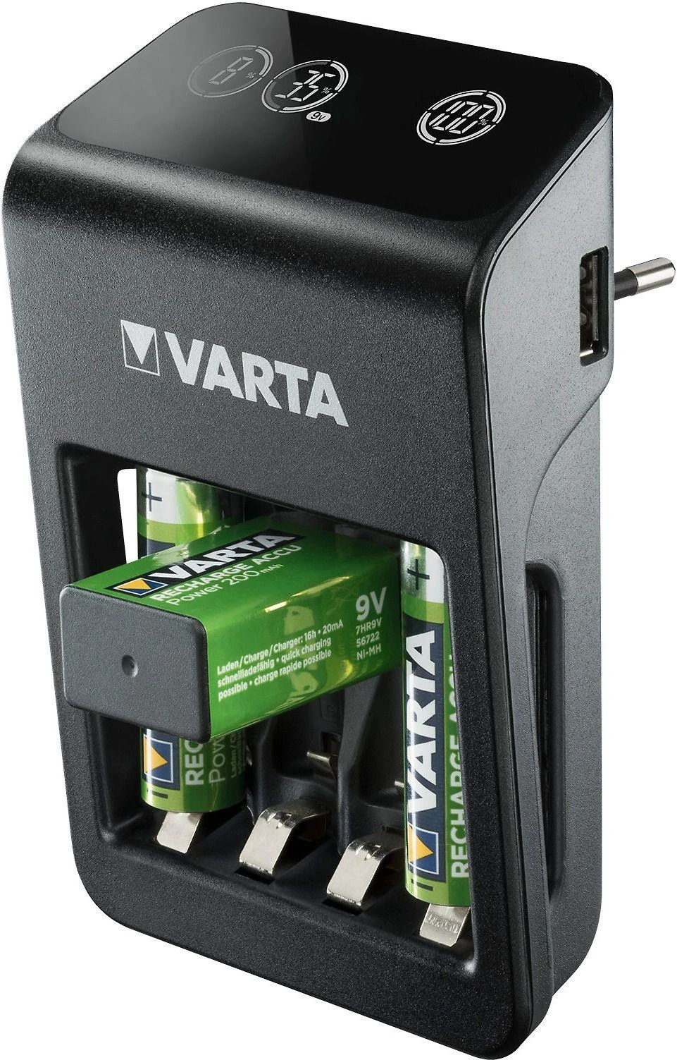 Blow VARTA LCD PLUG+4xAA 2100mAh įkroviklis
