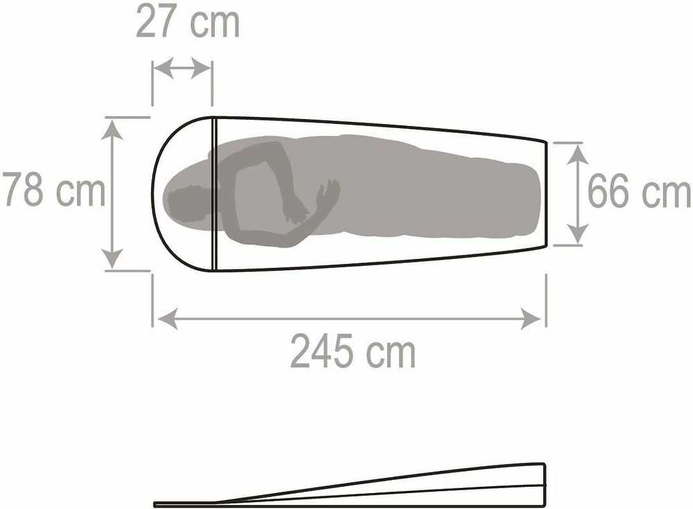 Miegmaišio apvalkalas Vaude Biwak I.2, raudonas