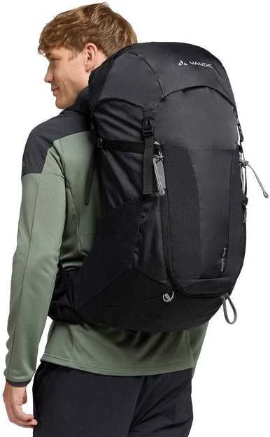 Vaude Brenta 44 + 6 reppu, musta