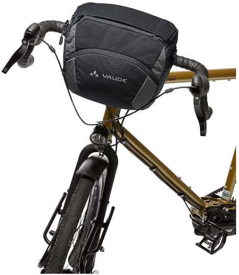 Vaude OnTour Box L pyörän etulaukku, musta