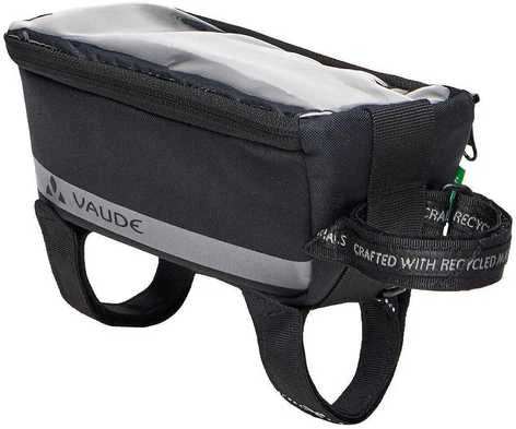 Vaude Top Tube Phone Bag, pyörän laukku puhelimelle ja tarvikkeille, musta
