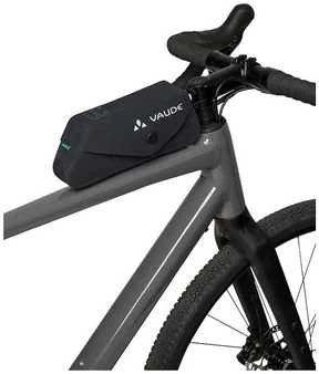 Vaude Trailtop Tube, yläputkeen kiinnitettävä laukku 1 L, musta