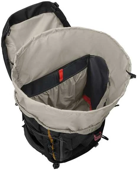 Vaude Wo Avox 60 + 10 retkikunta- ja vaellusrinkka naisille, musta