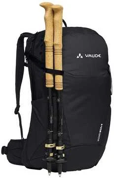 Vaude Wo Wizard 22 + 4 reppu, musta