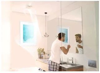 Ventiliatorius Bosch Home Comfort Bosch F1900 W 100 tuuletin iv-kanavaan