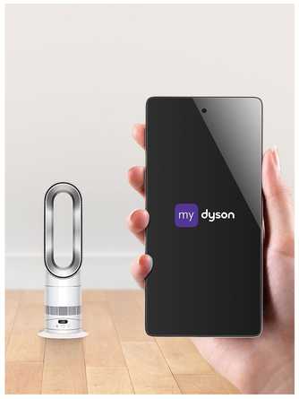 DYSON AM15 Hot + Cool HF1 EU Wh/Sv termoventiliatorius