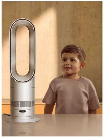 DYSON AM15 Hot + Cool HF1 EU Wh/Sv termoventiliatorius