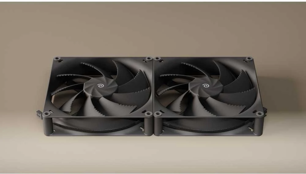 HAVN H18 PWM Fan – Dual Pack, 180mm, juodas