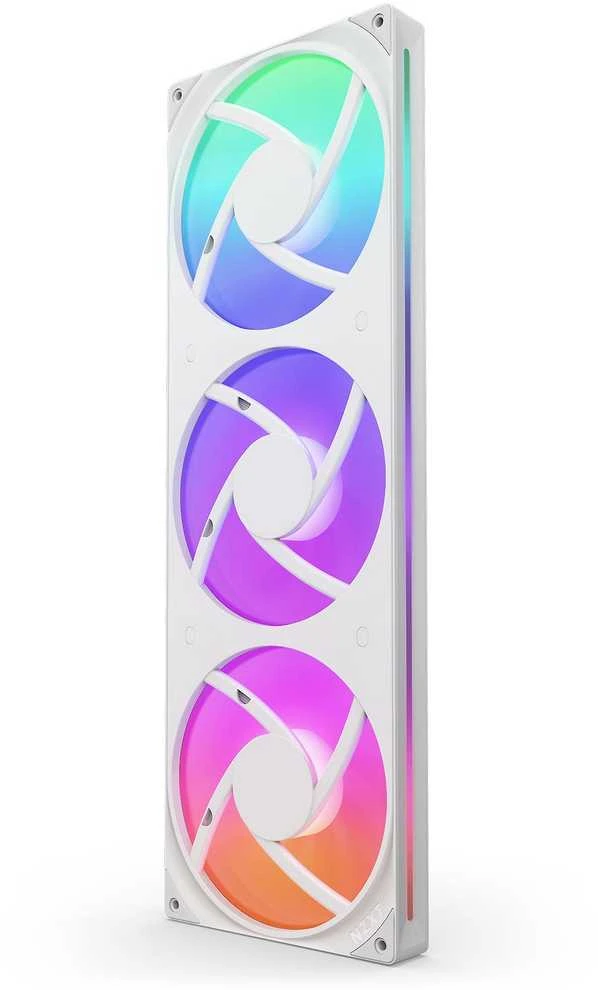 NZXT F420 RGB korpuso ventiliatorius, 420 mm, Uni-Frame - Baltas