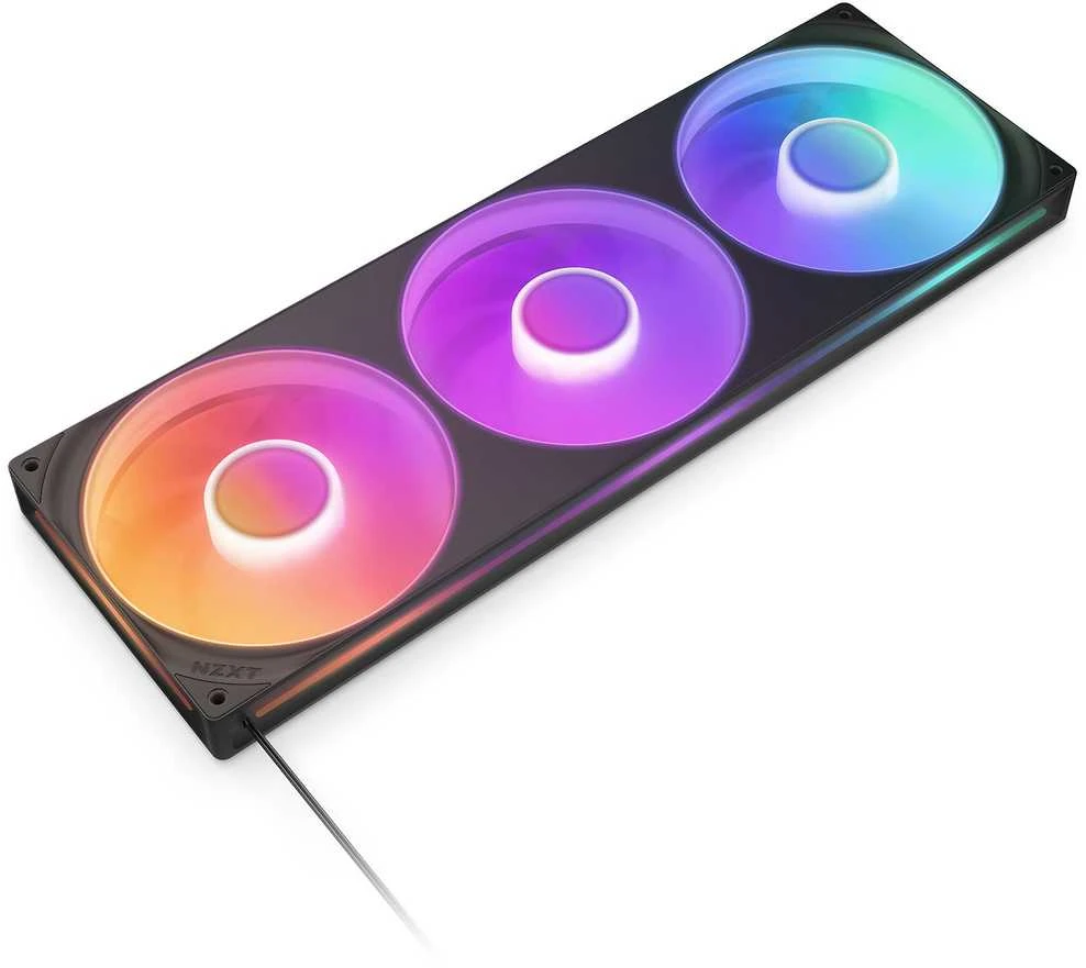 NZXT F-Serie F420 RGB Core Lufter Uni-Body Juodas RF-U42HF-B1