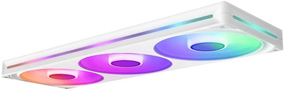 NZXT F420 RGB korpuso ventiliatorius, 420 mm, Uni-Frame - Baltas