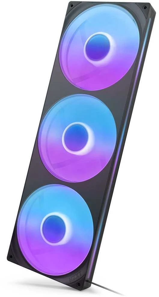 NZXT F420 RGB ventiliatorių blokas su apšvietimu