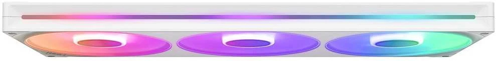 NZXT F420 RGB korpuso ventiliatorius, 420 mm, Uni-Frame - Baltas