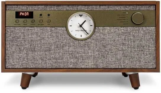 Victrola Century Signature musiikkikeskus, pähkinä