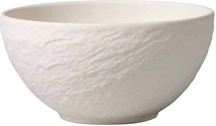 Villeroy & Boch Manufacture Rock -astiasarja, 6-osainen, valkoinen
