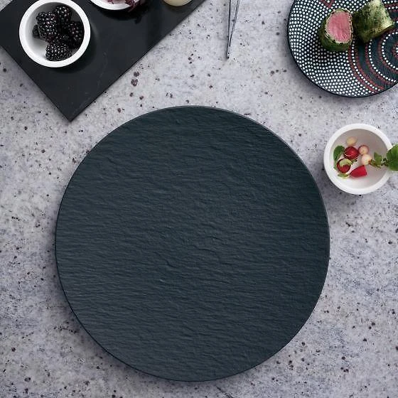 Villeroy & Boch Manufacture Rock plokštė, 32 cm