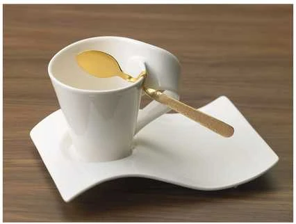 Villeroy & Boch VB-Espreso šaukštelis, padengtas auksu, NewWave Caffe-Sp