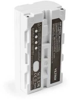 Baterija - Viltrox NP F550 2200mAh USB C Įkrovimas