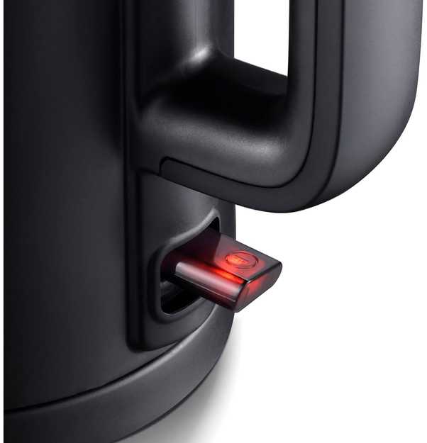 OBH Nordica Thermo Protect virdulys 1,5 l, juodas