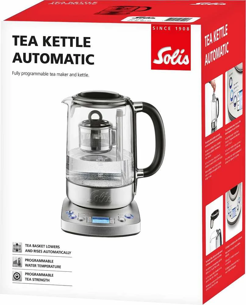 Virdulys Solis Solis Tea Virdulys Automatic 5518 Tea- and Vanduo Virdulys