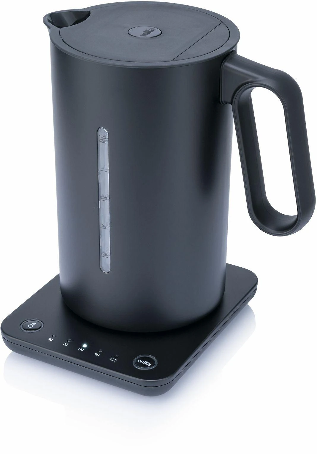 Virdulys WILFA FORMAT Juodas KETTLE