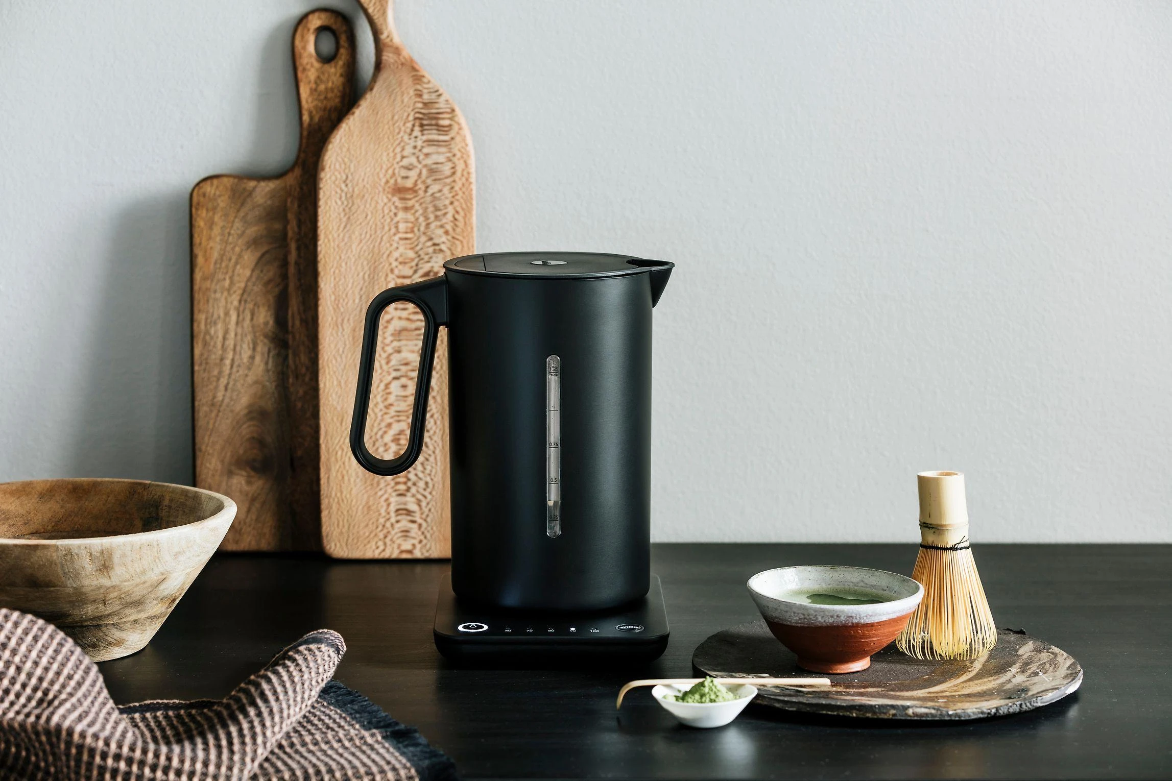 Virdulys WILFA FORMAT Juodas KETTLE