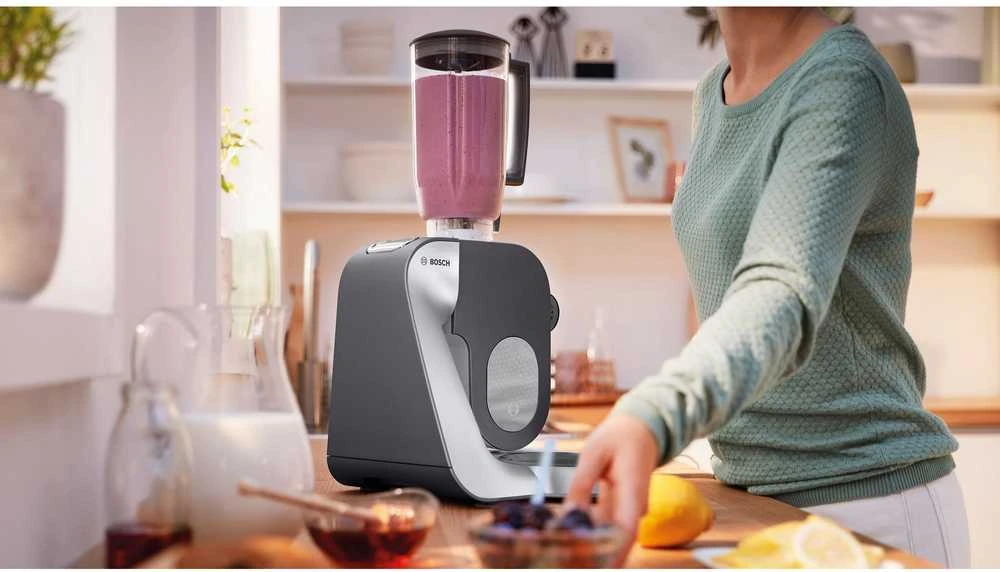Virtuvinis kombainas Bosch MUM58359 Serija 4, Virtuvės kombainas, MUM 5, 1000 W, Sidabrinės