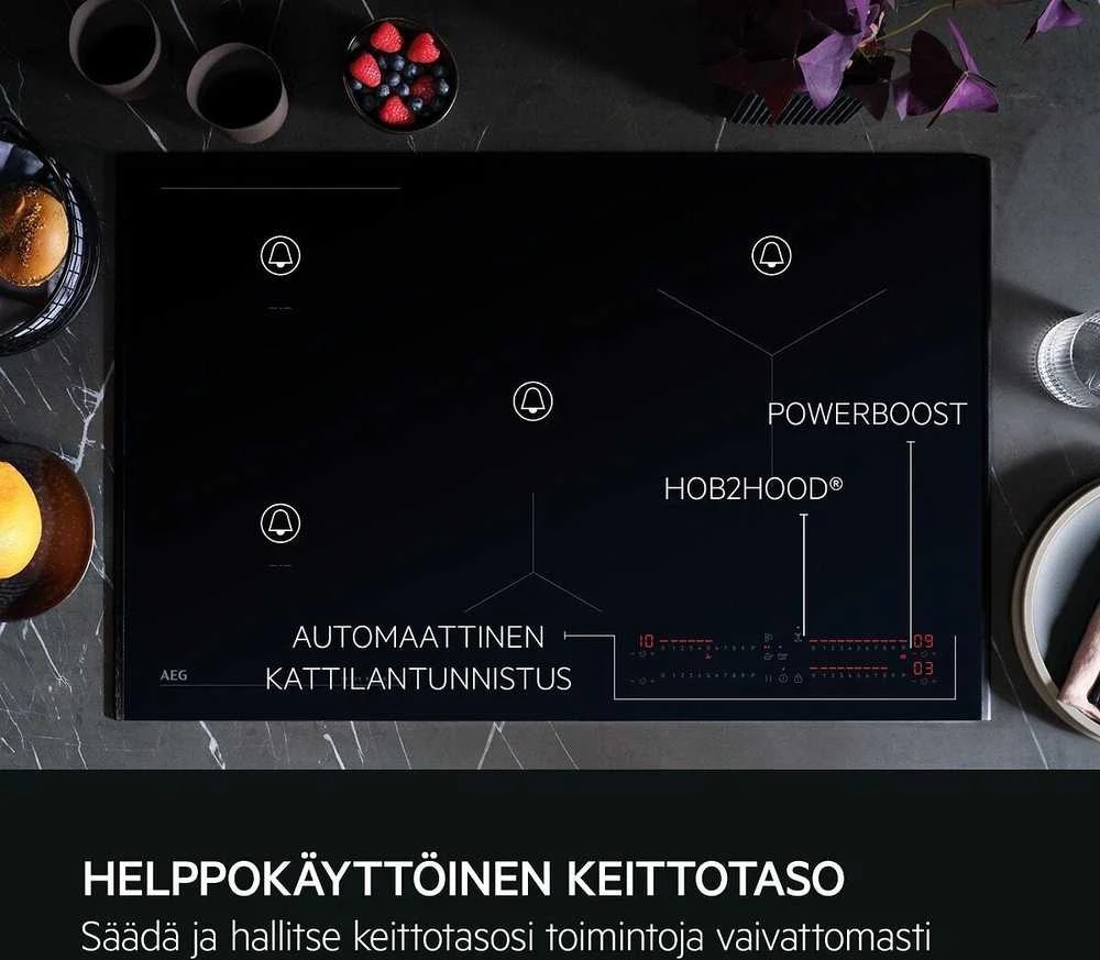 Kaitlentė AEG TI64IB30FB induktiotaso