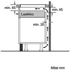 Įmontuojama indukcinė kaitlentė Bosch Serija 6, PIX61RHC1E, 60 cm