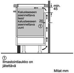 Įmontuojama indukcinė kaitlentė Bosch Serija 6, PIX61RHC1E, 60 cm