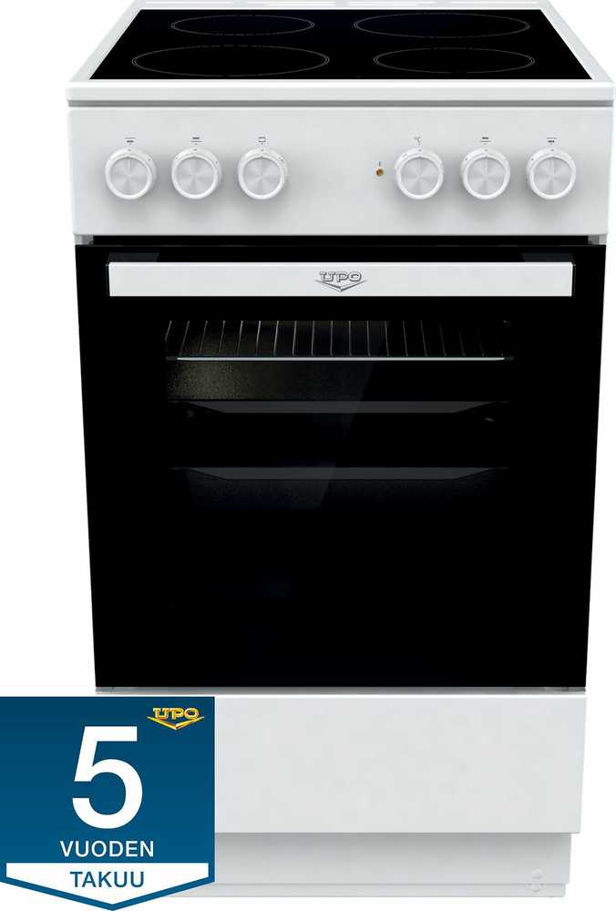 Orkaitė Upo UEC5A20W keraaminen liesi, valkoinen