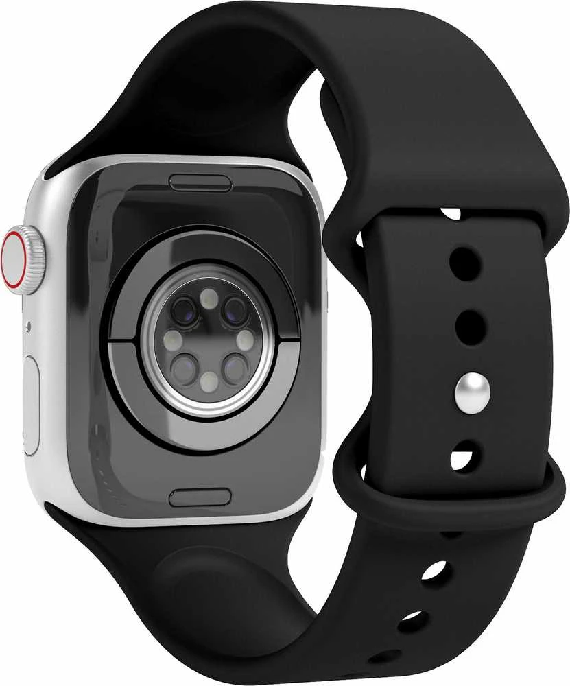 Išmaniojo laikrodžio dirželis Vonmählen, skirtas Apple Watch 38/40/41 mm, Juodos spalvos