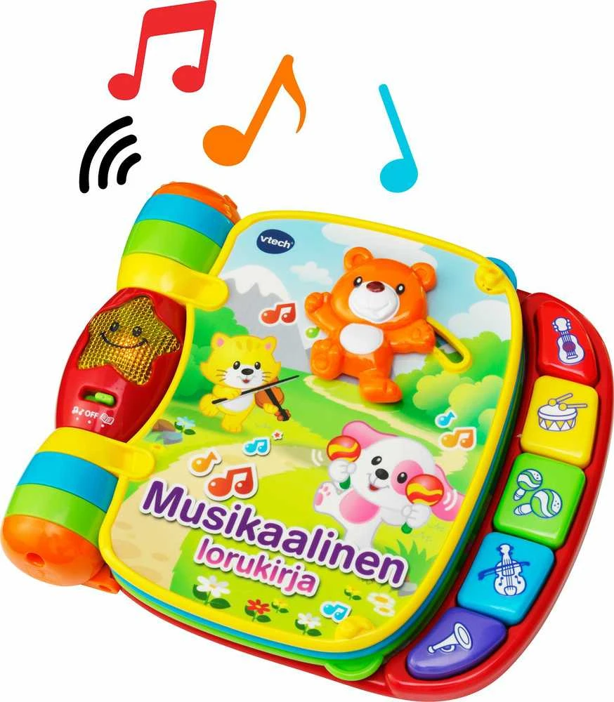Vtech Vtech Baby Muzikinė vaikų eilėraščių knyga, FI